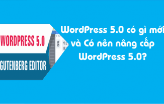 WordPress 5.0 có gì mới và Có nên nâng cấp WordPress 5.0?
