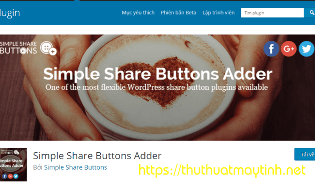 plugin chia sẽ mạng xã hội