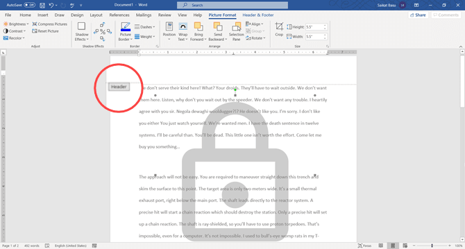 Cách tạo và xóa watermark trong Word đơn giản